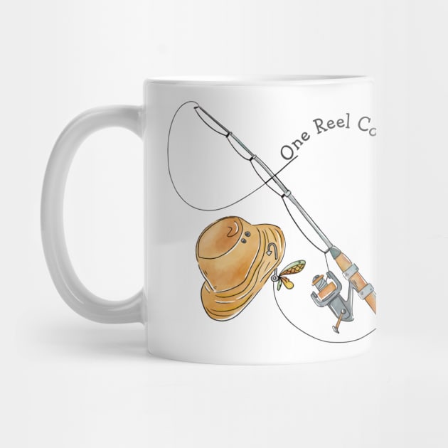 Reel Cool Dad Fishing Pun by HolidayBug